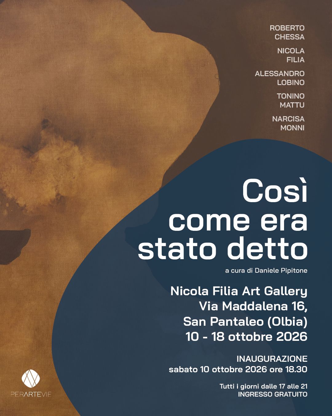locandina mostra San Pantaleo